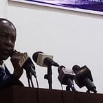 Mr Francis Poku addressing the dialogue